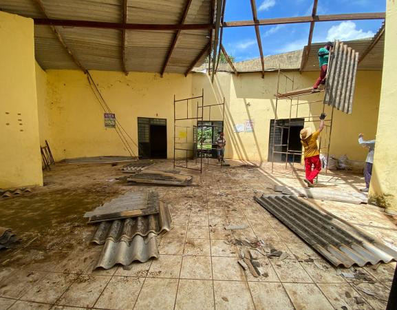 Prefeitura inicia reforma do antigo Centro Cultural para sediar o CRAS de Jardim do Mulato