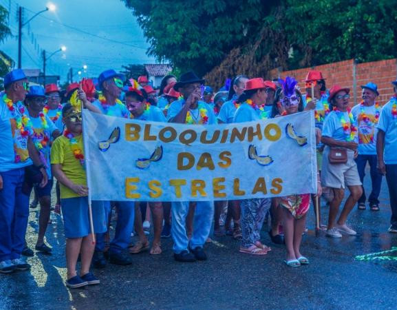 Bloquinho das Estrelas celebra o carnaval dos idosos em Jardim do Mulato